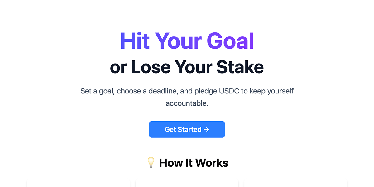 goalpledge - Farcaster Mini Apps